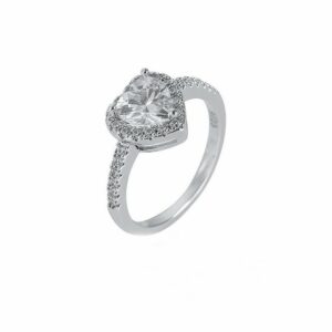AcserGery Fingerring Verlobungsring mit einem Herz zum Öffnen (1-tlg)