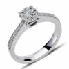 EinStein Diamant Verlobungsring Diamant Solitär Ring 1