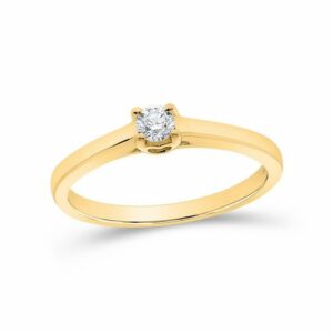 Stella-Jewellery Solitärring Verlobungsring 585er Gelbgold 0