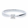 JuwelmaLux Verlobungsring Ring Weißgold Diamant(en)
