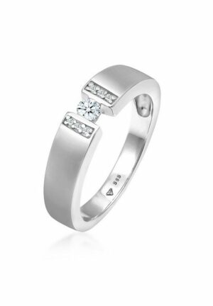 Elli DIAMONDS Verlobungsring Diamant (0.16 ct) 585 Weißgold Verlobung