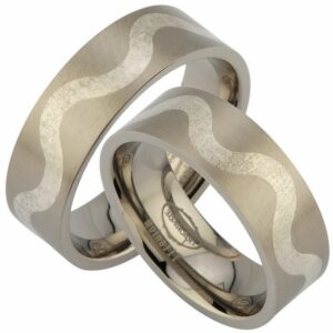 Trauringe123 Trauring aus Titan Hochzeitsringe Verlobungsringe Trauringe Eheringe Partnerringe JT17