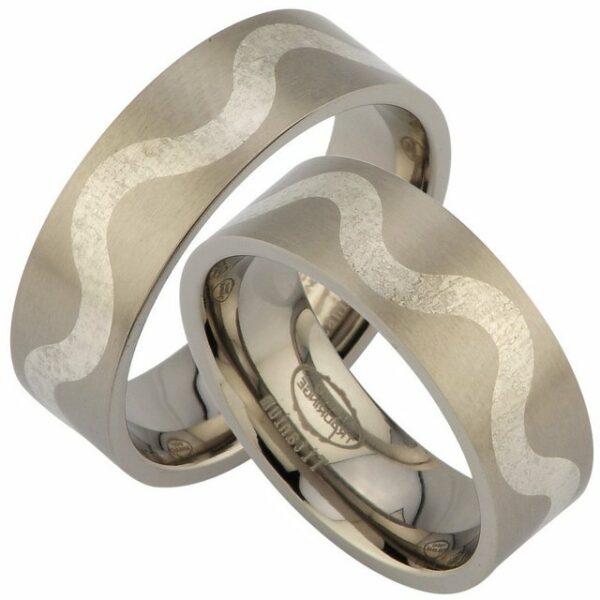 Trauringe123 Trauring aus Titan Hochzeitsringe Verlobungsringe Trauringe Eheringe Partnerringe JT17
