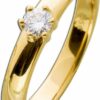 Ch.Abramowicz Goldring Verlobungsring GelbGold 585 1 Diamant 0