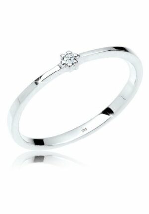 Elli DIAMONDS Verlobungsring Verlobungsring Diamant 925er Sterling Silber