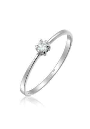 Elli DIAMONDS Verlobungsring Verlobungsring Diamant 0.11 ct. 585 Weißgold