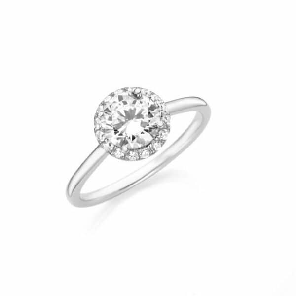 Smart Jewel Verlobungsring funkelnd mit Zirkonia