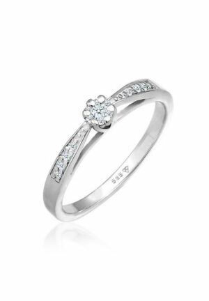 Elli DIAMONDS Verlobungsring Verlobungsring Diamant (0.085 ct) 585 Weißgold