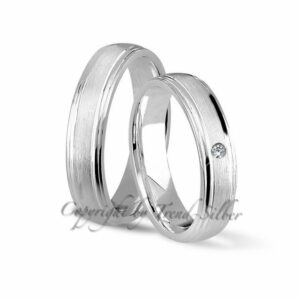 Trauringe123 Trauring Hochzeitsringe Verlobungsringe Trauringe Eheringe Partnerringe aus 925er Silber