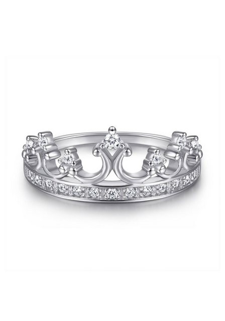 MAGICSHE Silberring Luxus Damen 925 Silber mit Zirkonia Verlobungsringe