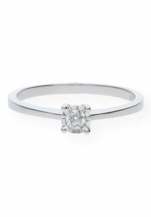 JuwelmaLux Verlobungsring Verlobungsring Gold Damen mit Diamant(en) (1-tlg)