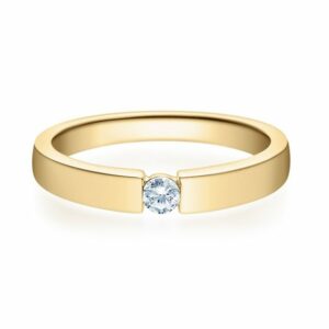 Stella-Jewellery Verlobungsring 585er Verlobungsring Gelbgold 0
