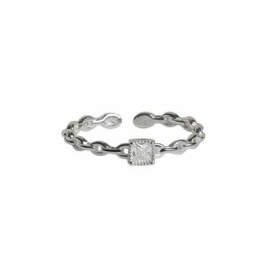 ACCZOO Fingerring Fingerring Damen Silber 925 (für Frauen Paar Ring Schmuck