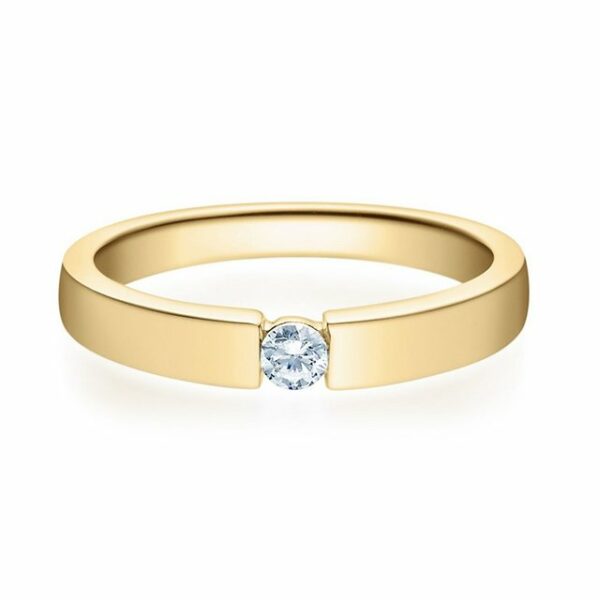Stella-Jewellery Verlobungsring 585er Verlobungsring Gelbgold 0