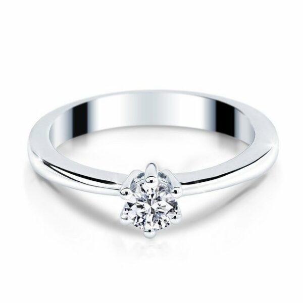 Adam & Eve Verlobungsring Verlobungsring "AE10" Brillant 585/- Weißgold 0