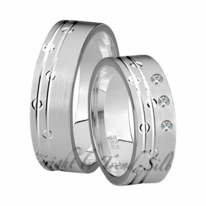 Trauringe123 Trauring Hochzeitsringe Verlobungsringe Trauringe Eheringe Partnerringe aus 925er Silber mit Stein