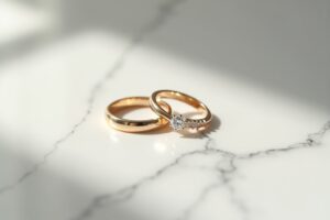 Minimalistische Verlobungsringe für deinen Antrag