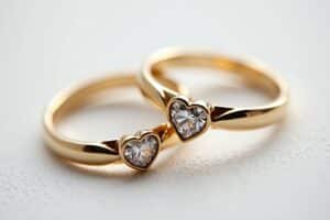 12 Ehering Herz Ideen für die Hochzeit